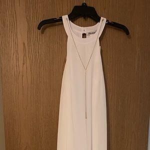 White chiffon dress (sheer)